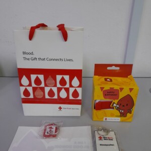 Token of appreciation from Red cross