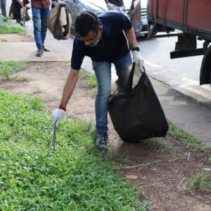 Cleaning in action